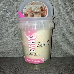 Pink Zebra Sprinkles Home Fragrance Beads - Cream, Pink
